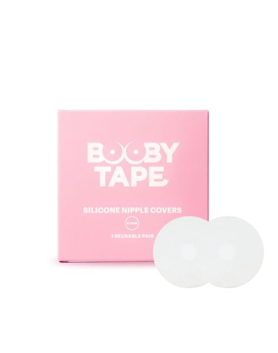 Booby Tape Silicone Nipple Covers Διάφανη απόχρωση