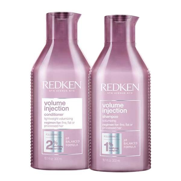 Redken Volume Injection Duo Set (Shampoo 300ml & Conditioner 300ml)