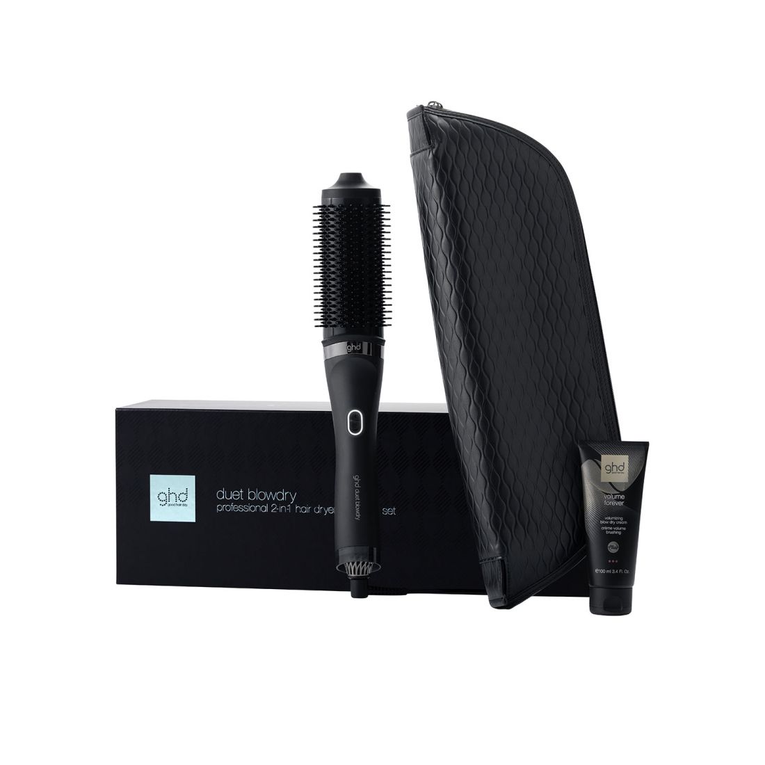 Ghd Duet Blowdry Hair Dryer Brush Festive Gift Set Christmas