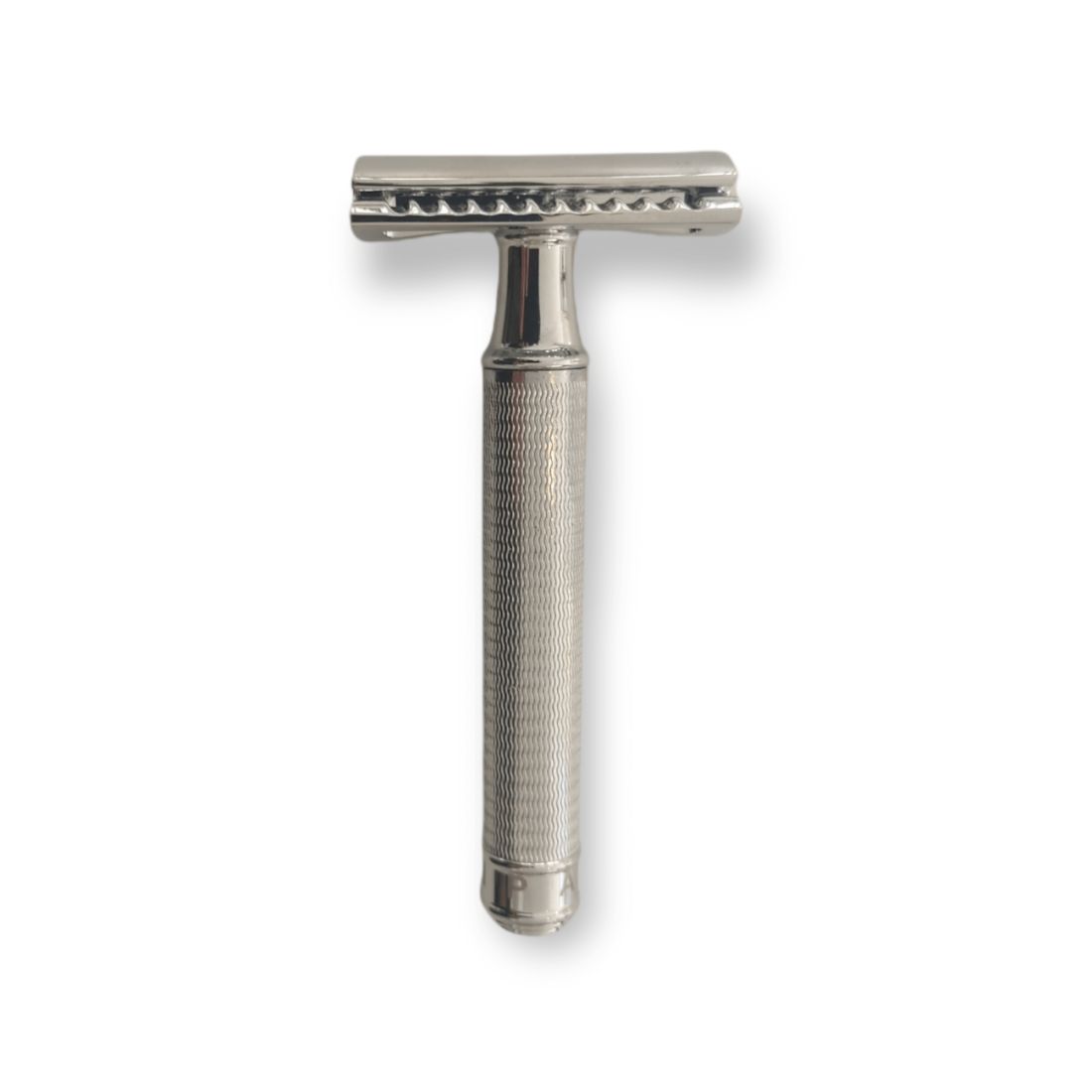 Nipavo Traditional Double Edge Safety Razor White Chrome Plated