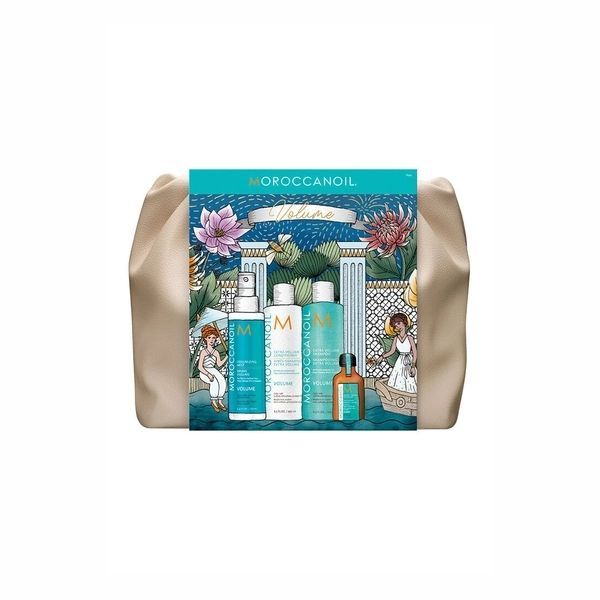 Moroccanoil Holiday Volume Hair Set 2024 (Shampoo 250ml, Conditioner 250ml,  Mist 160ml, Oil Treatment Light 25ml)