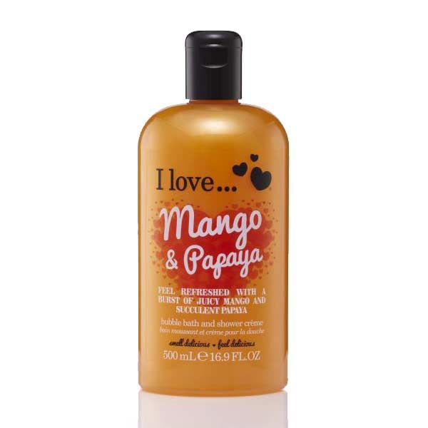 I Love Originals Mango & Papaya Bubble Bath 500ml