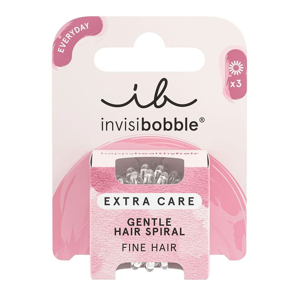 Invisibobble Extra Care Gentle Hair Spiral Fine Hair (3τμχ)