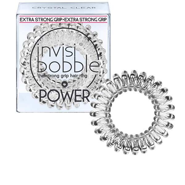 Invisibobble Power crystal clear (3 τεμάχια)