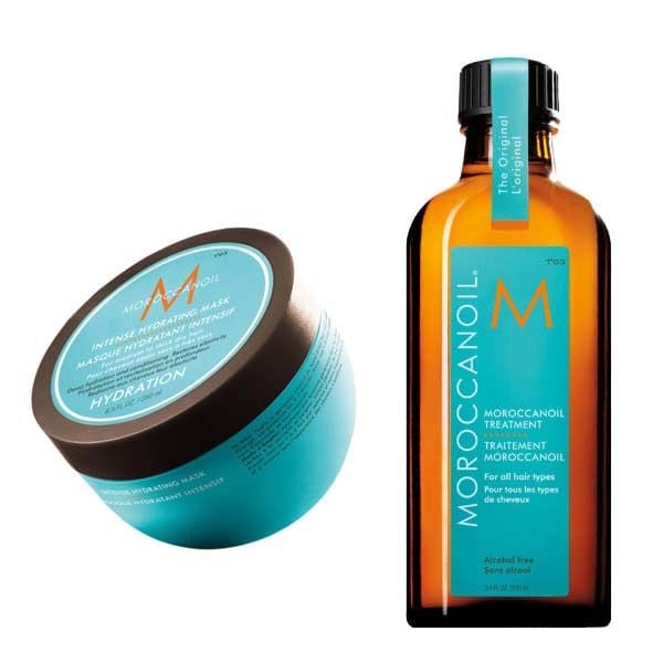 Moroccanoil Special Offer Pack2 (Intense Hydrating Mask 250ml, Oil Treatment 100ml)