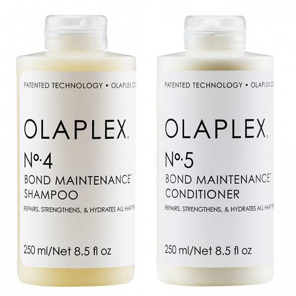 Olaplex Bond Maintenance Shampoo No.4 250ml & Bond Maintenance Conditioner No.5 250ml