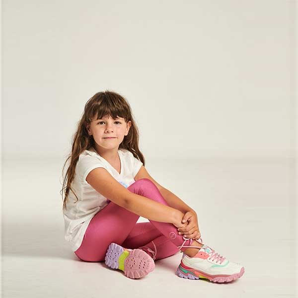 PCP Jacqueline Shiny Baby Pink Leggings - PCP Clothing