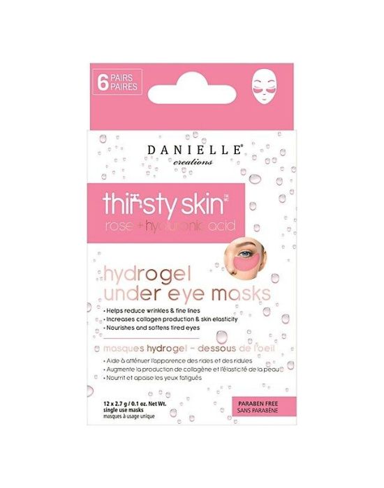 Danielle Creations Thirsty Skin Hydrogel Under Eye Masks 6 pcs