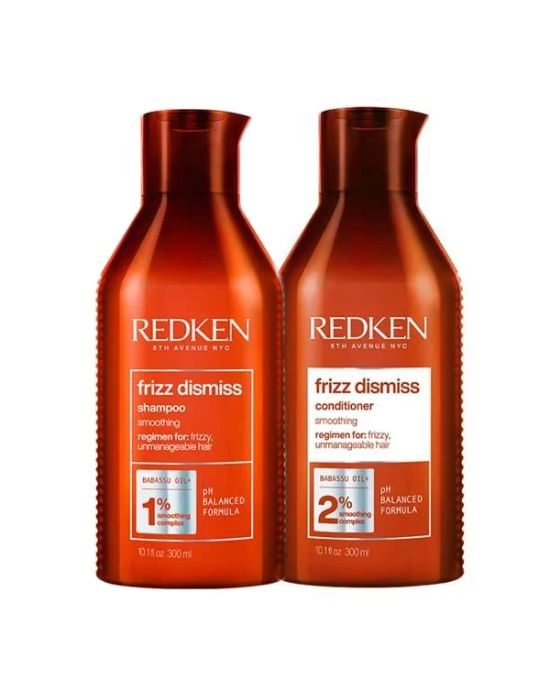 Redken Frizz Dismiss Duo Set (Shampoo 300ml & Condiioner 300ml)