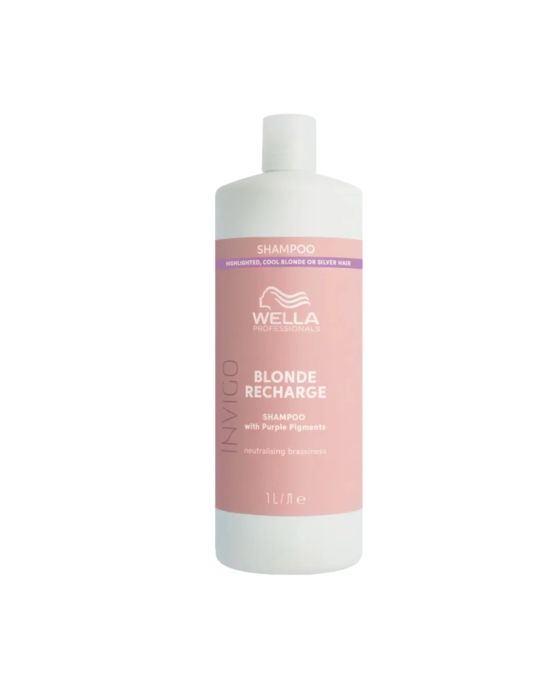 Wella Professionals Invigo Blonde Recharge Cool Blonde Shampoo 1000ml