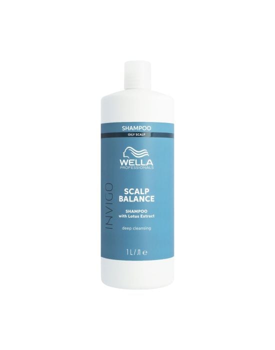 Wella Professionals Invigo Scalp Balance Deep Cleansing Shampoo for Oily Scalp 1000ml 