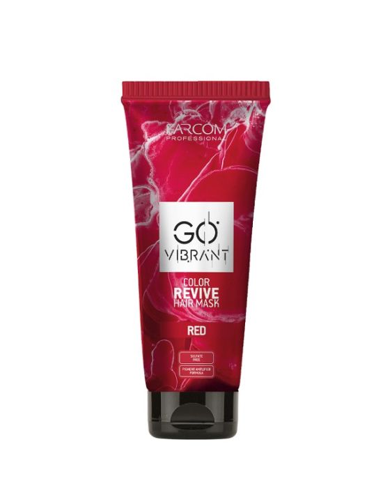 Farcom Professional Go Vibrant Color Revive Hair Mask Red 200ml