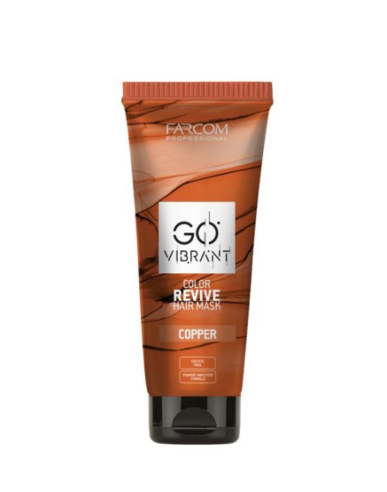 Farcom Professional Go Vibrant Color Revive Hair Mask Red 200ml