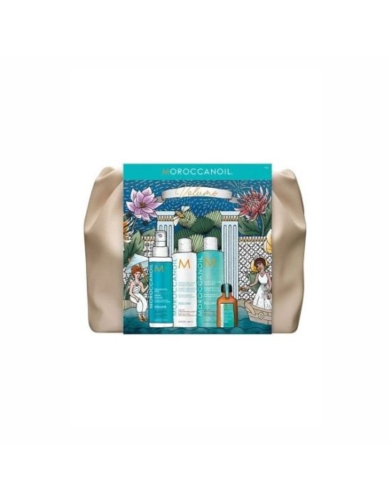 Moroccanoil Holiday Volume Hair Set 2024 (Shampoo 250ml, Conditioner 250ml,  Mist 160ml, Oil Treatment Light 25ml)