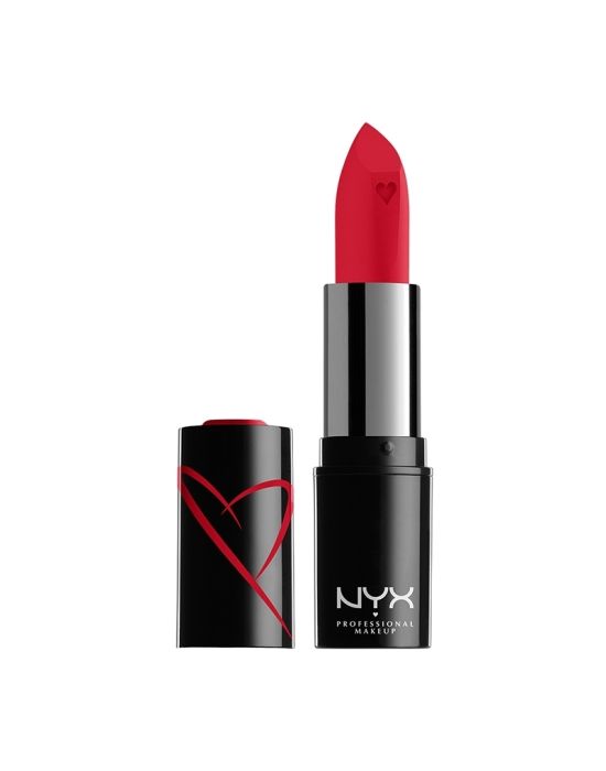 Nyx Shout Loud Satin Lipstick Red Haute 11 3,4gr
