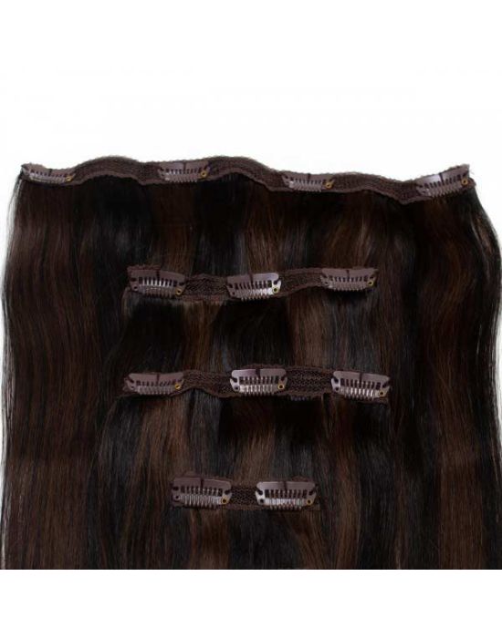Seamless1 Ritzy Blend Clip In 5 Piece Remy Hair 55cm