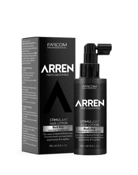  Farcom Arren Mens Grooming Stimulant Hair Lotion 100ml