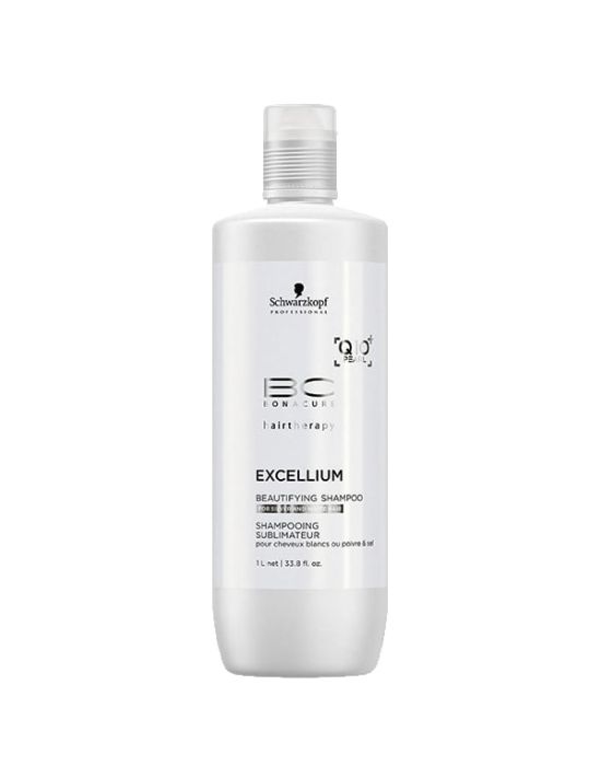 Schwarzkopf Professional Bc Excellium Q10+ Pearl Beautifying Shampoo 1000 ml