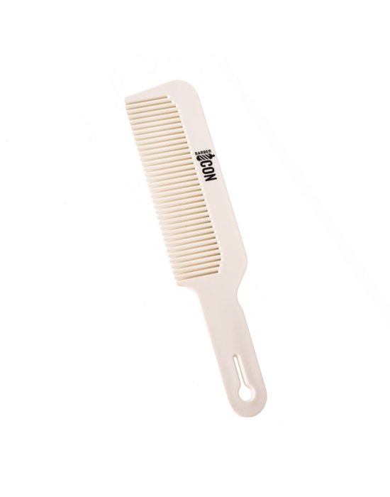 Barber Icon Clipper Comb White