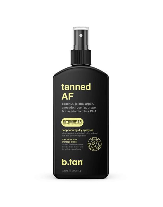 B.Tan Tanned AF intensifier tanning oil 236ml