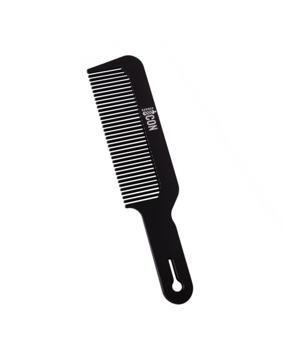 Barber Icon Clipper Comb Black