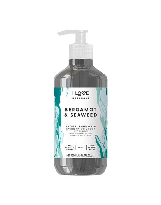 I Love Naturals Bergamot & Seaweed Hand Wash 500ml
