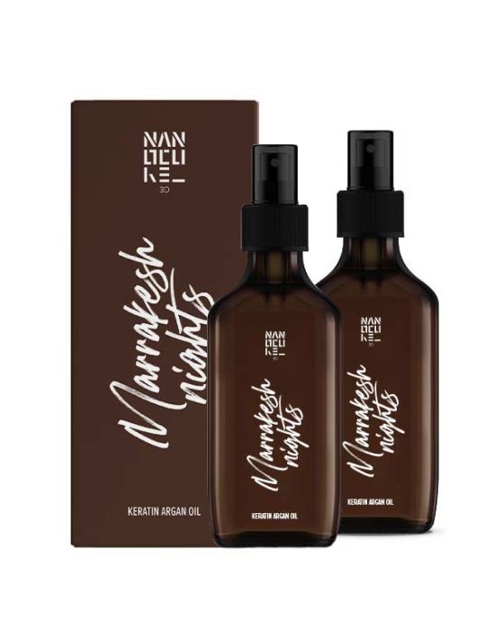 Keratin Nanocure® Marrakesh Nights Argan Oil Twin Set (2 x 100ml) 