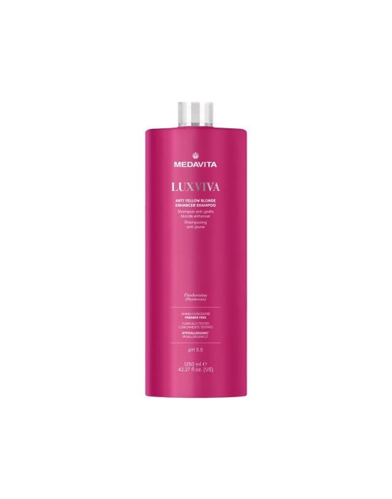 Medavita Luxviva Anti Yellow Blonde Shampoo 1250ml