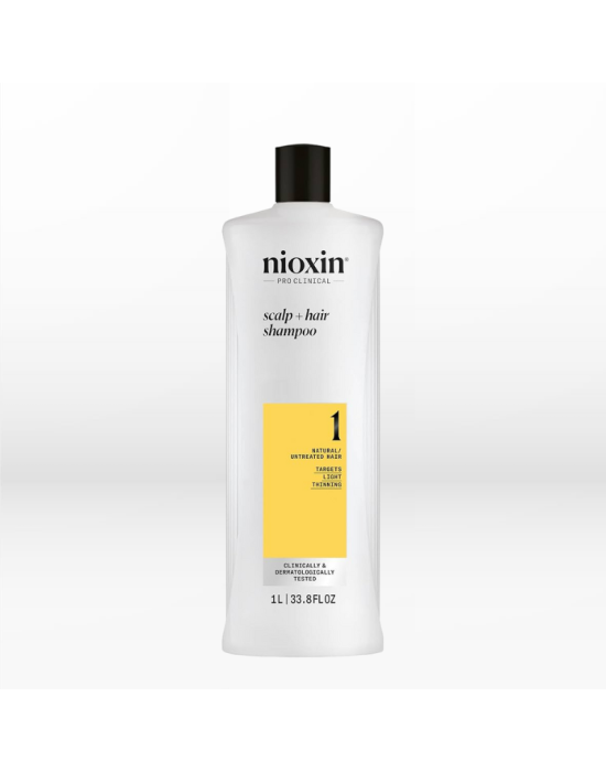 Nioxin System 1 Scalp & Hair Shampoo 1000ml