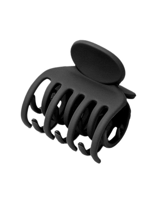Octopus-Shaped Hair Claw Black