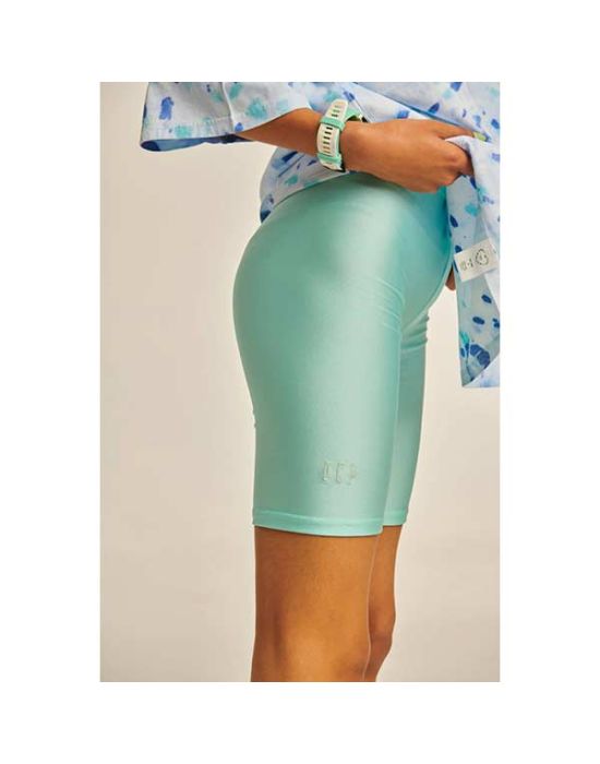 PCP Clothing Amaryllis Mint Biker Shorts