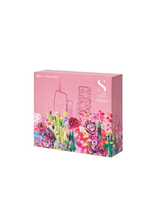 Alfaparf Semi Di Lino Moisture Holiday Kit 2024 (Shampoo 250ml, Mask 200ml, Cristalli Liquidi 15ml)