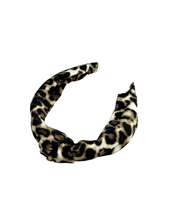Honolulu Headbands Knot Leopard Hairband