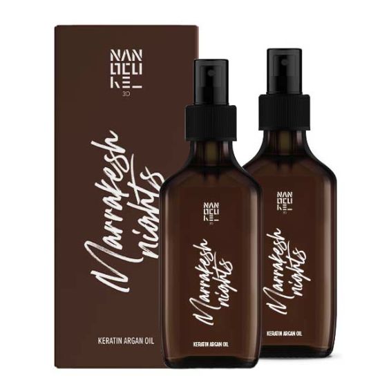 Keratin Nanocure® Marrakesh Nights Argan Oil Twin Set (2 x 100ml) 